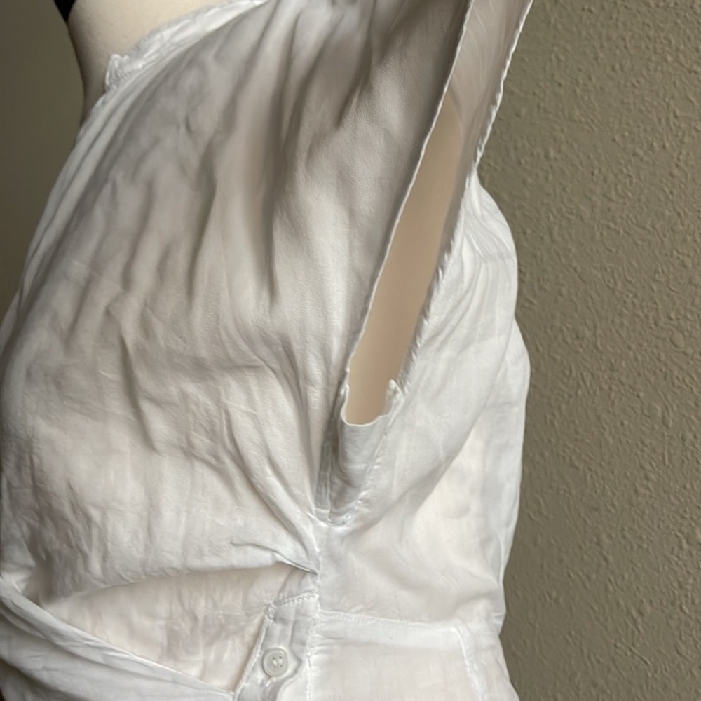 Anthropologie Akemi + Kin Sz 2 Linen Top. Please see size chart. - Picture 6 of 8